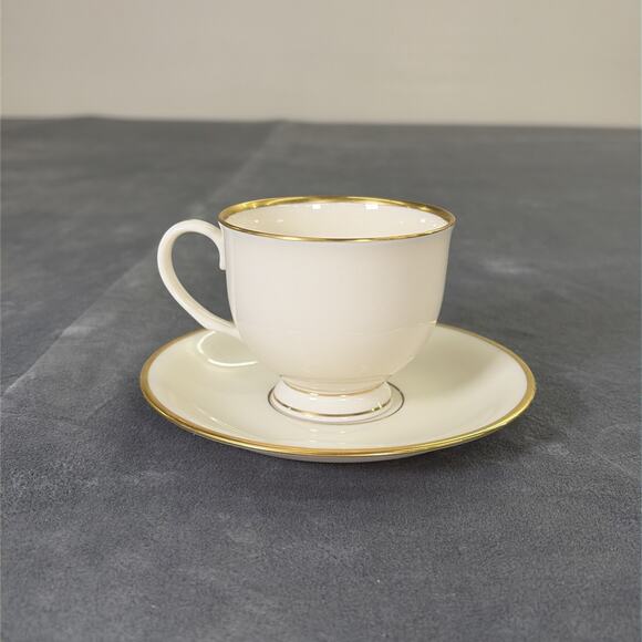 Lenox Mansfield Fine China Tea Cup & Saucer Regencycore Replacement Charity - Picture 1 of 13